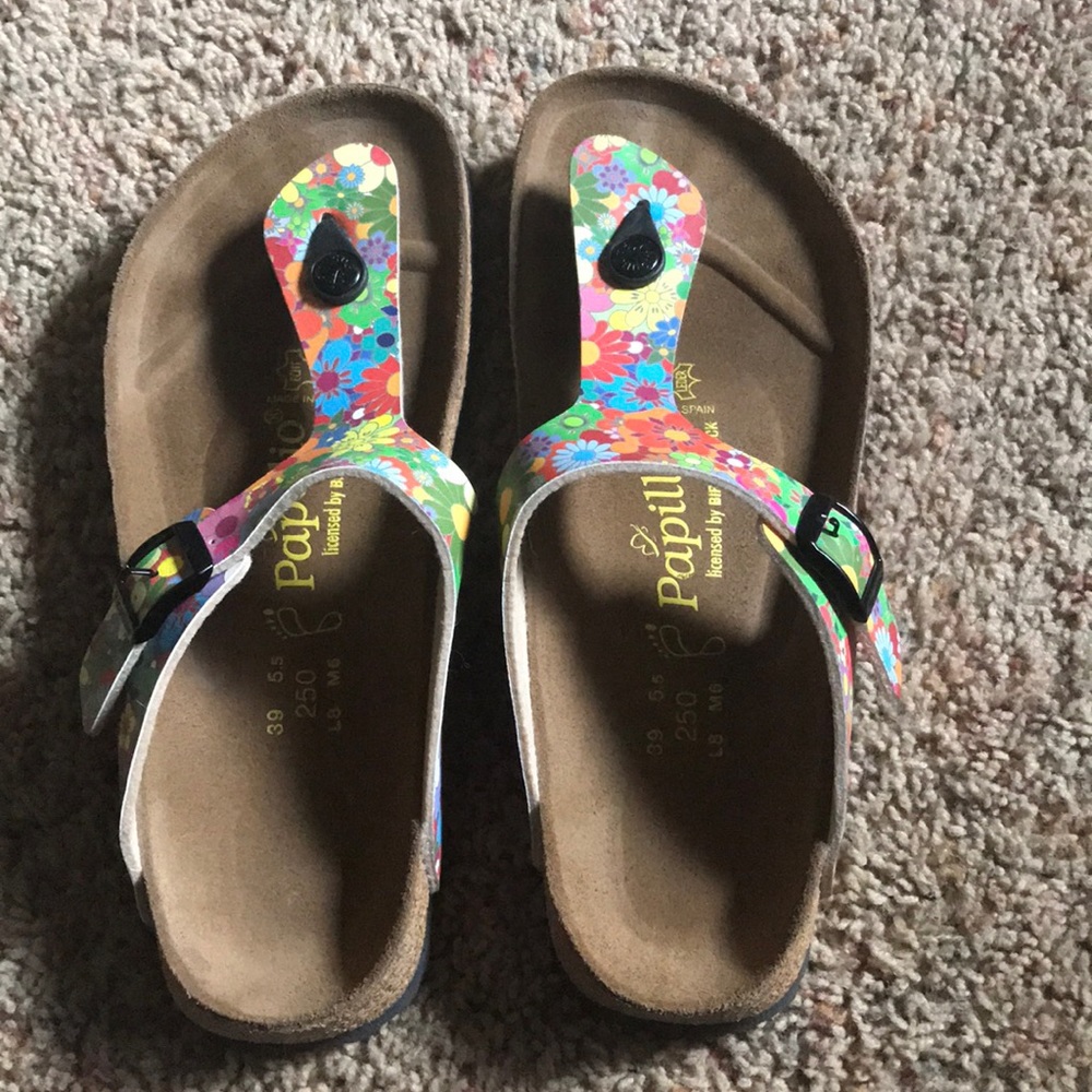 Floral Papillio Birkenstocks